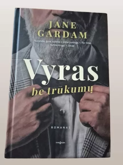 knyga vyras be trūkumų